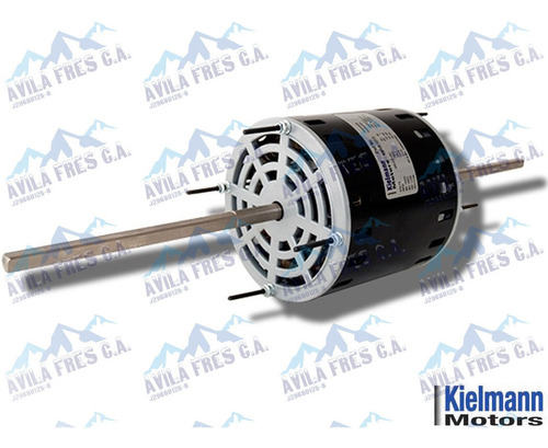 Motor Doble Eje 1/2 Hp 220v 1625 Rpm Kielmann 2 Ejes 165vrd