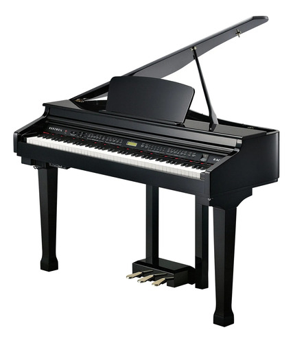 Piano De Cola Digital Kurzweil Kag-100 Negro