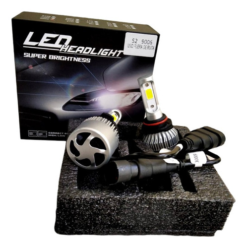 Kit Cree Led Lampara S2 Cob H7 H1 H3 H8 H11 H16 H27 9005/6  