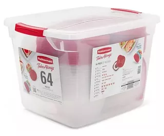 Rubbermaid Takealongs Small Rectangle 1.5C 5PK