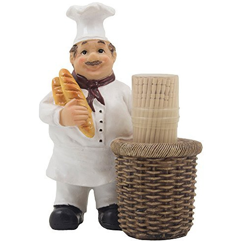 Figurilla Decorativa Del Chef Francés Pierre Porta Pal...