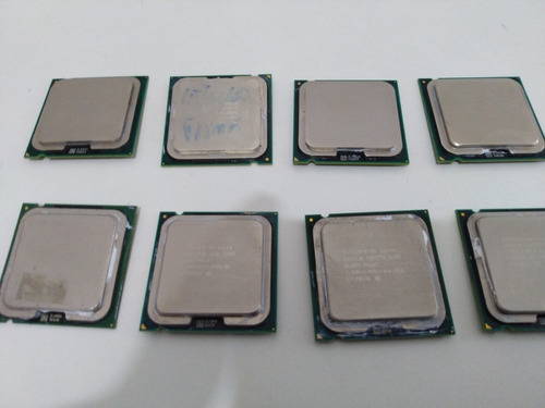 Lote Com 8 Processadores Intel Lga 775 - Leia O Anuncio