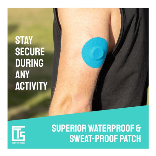 Tipo Strong Freestyle Libre 3 Sensor Cubiertas, Parches Para