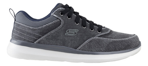 Tenis Clásicos Casuales Skechers Relaxed Fit: 210024 Negro