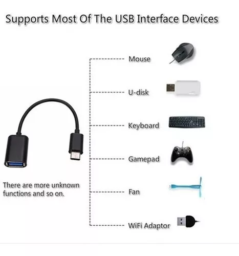 Ofertas en Cable Adaptador Otg Usb A Type C Tipo C P/pendrive Mouse