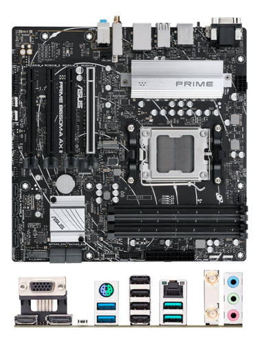 Placa Madre Asus Prime B650m-a Ax Ii Am5 Ddr5 Amd Hdmi