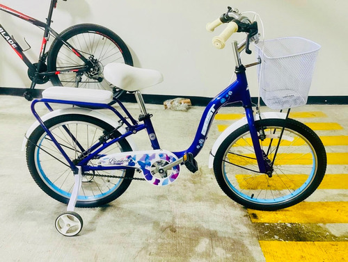 Bicicleta Marca Best Bianca 20 Niña - Como Nueva