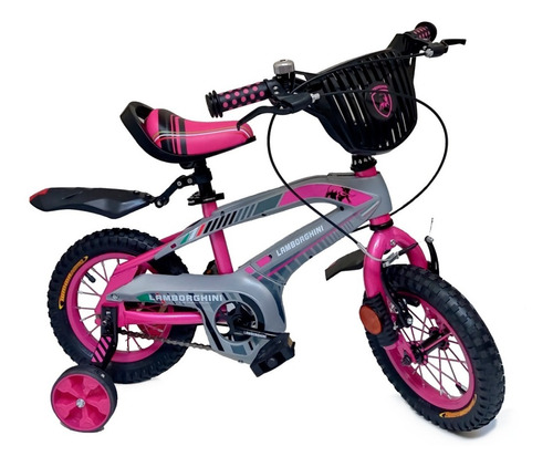 Bicicleta Infantil Rodado 12 Lamborghini Premium