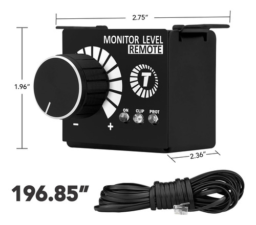 Taramps Monitor Level Remote Controller Volume Regulator ...