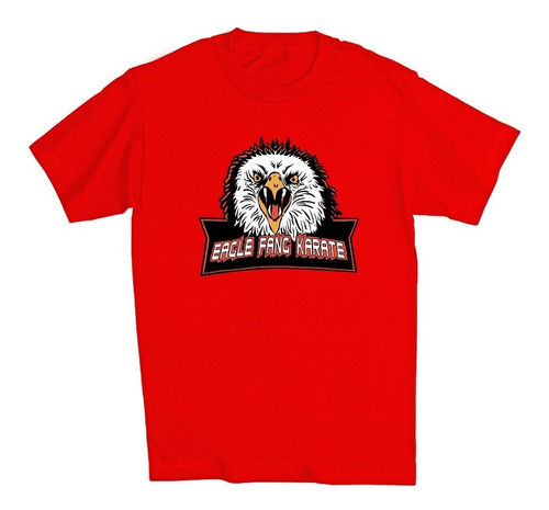 Playera Manga Corta Eagle Fang Karate Cobra Kai 3 Hombre