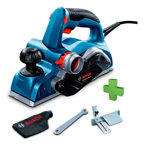 Cepillo eléctrico de mano Bosch Professional GHO 700 82mm 220V azul