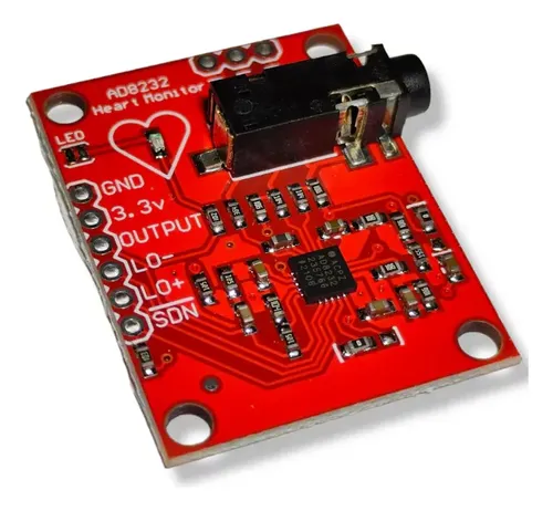 Modulo Ecg Ad8232 Sensor Pulso Cardiaco Con 3 Electrodos | Cuotas sin ...