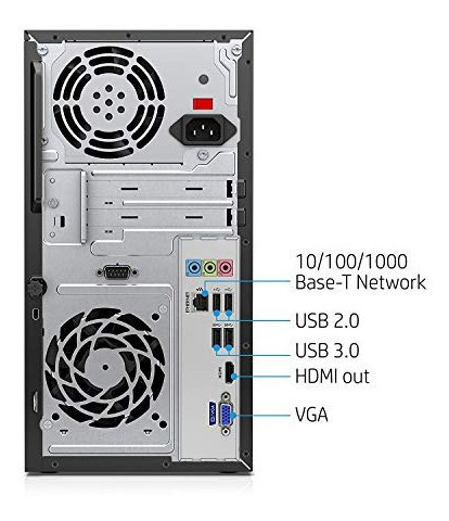 Imagen 4 de 8 de Computadora Cpu Hp Core I5 7ma Gen 16gb Ssd 256gb Amd R9 360