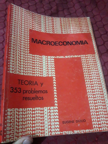 Libro Schaum Macroeconomia Eugene Diulio