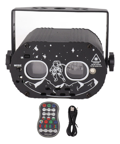 Mini Mando Dj Disco Lights Stage Laser Activado Por Sonido