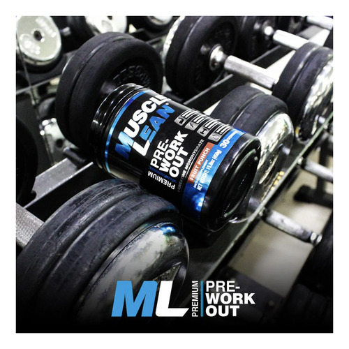 Creatina Monohidratada Pre Entreno 450g Muscle Lean