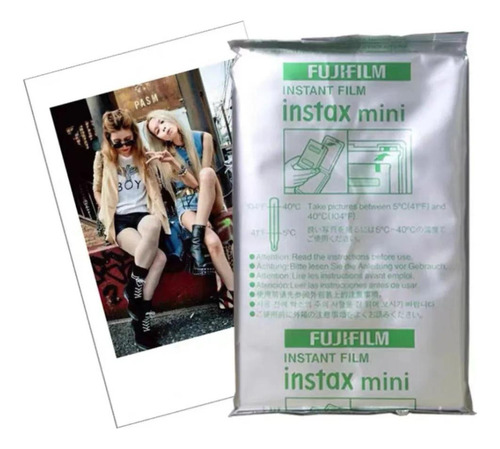 Papel Foto 20 Films Para Fujifilm Instax Mini 7 8 9 11 Fotos
