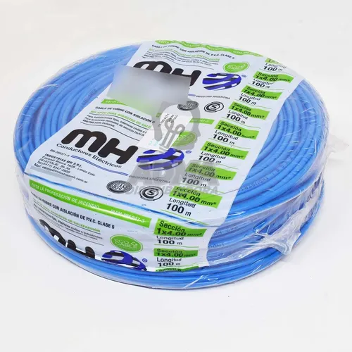 Cable Unipolar 4 Mm Cat. 5 Iram Mh Rollo 100mt