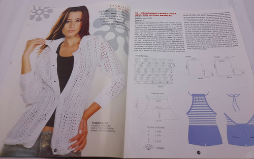 Revista Moda Crochê N°77 Fani Bbb Moda Primavera Verão R068 (Usado)