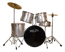 Comprar Bateria Acustica 5 Piezas Con Platillos Y Atriles Incluidos