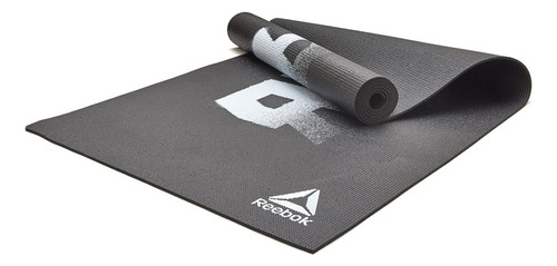 Colchoneta Yoga Mat 4mm Negra Reebok Supergym