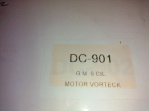 Distribuidor Completo Dc-901/gm -6cil Motor Vorteck