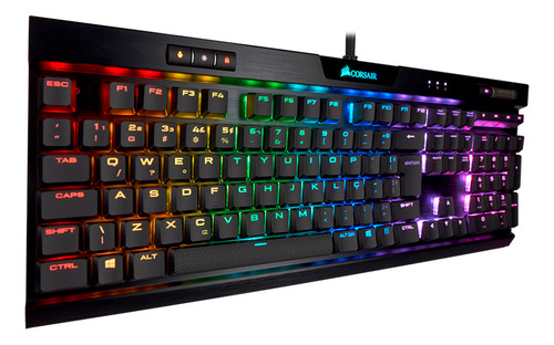 Teckado Gamer Mecanico Usb K70 Low Profile Rapidfire, Rgb, C