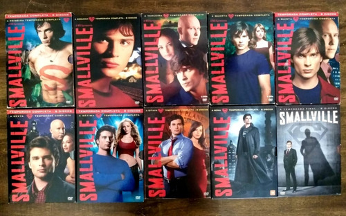   Box Dvd Smallville 1ª A 10ª Temporada Completa Original