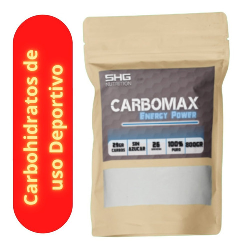 Carbomax - Glucógeno - Shg Nutrition 