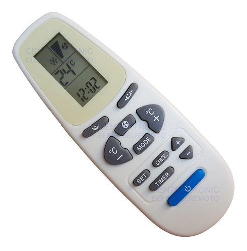 Imagen 1 de 8 de Control Remoto Aire Acondicionado Rc5 Electra York Recco