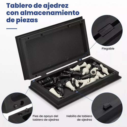 Ajedrez Magnetico 25 X 25