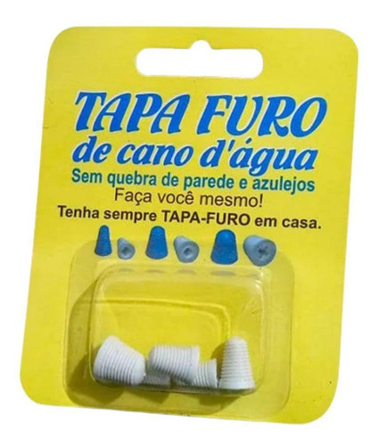 Kit Tapa Furo Cano D'água