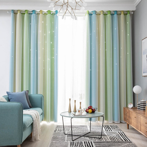 Cheap Blackout Curtains For Children's Room 132 X 160 Cm