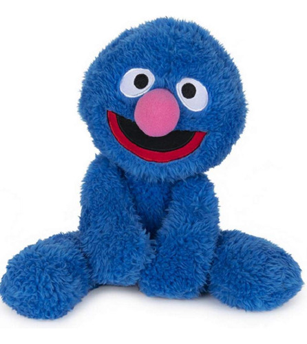 Gund Sesame Street Fuzzy Buddy Grover Peluche De Felpa, Azul