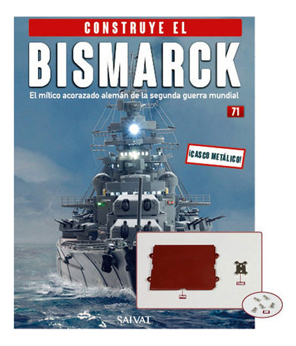 Construye El Bismarck Escala 1:200  - Salvat - Entrega N° 