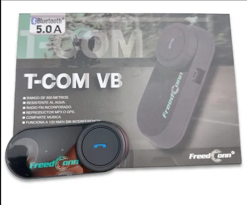 Intercomunicador Casco Moto Freed Conn T-com Vb Sin Pantalla