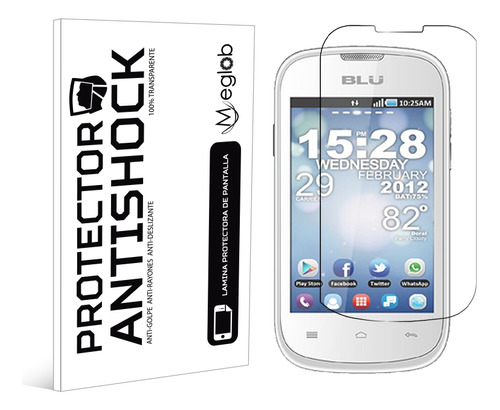 Protector Pantalla Antishock Para Blu Dash 3.5