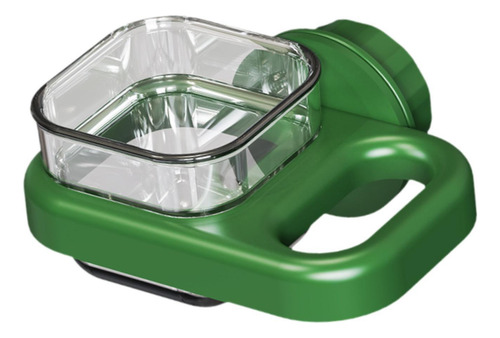 Tazón De Alimentación De Alimentos Para Periquitos Verde