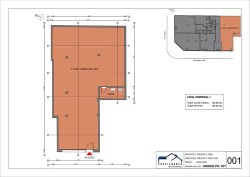 Alquiler Local Comercial Planta Baja Al Frente - Ciudad Vieja
