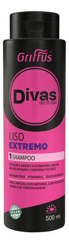  Griffus Divas Do Brasil Liso Extremo - Shampoo 500ml