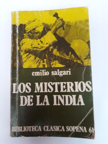 Los Misterios De La India. Emilio Salgari. Usado Villa Lur 