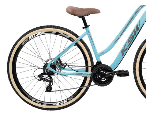 Bike Feminina Retrô Aro 29 Ksw Sunny 24v Shimano Freio Disco