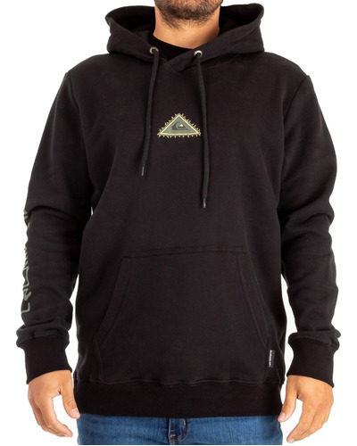 Buzo Canguro Hombre Quiksilver Mongrel Original Invierno