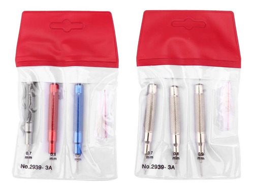 Imagen 6 de 10 de Pin Punch Set Bandas De Reloj Removedor De Agujas Para Reloj