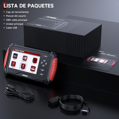 Obd2 Scanner Ancel Fx8000 Sistema Completo Del Coche Tpms