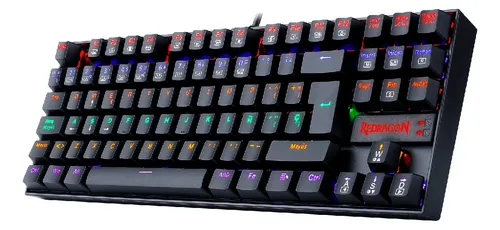 comprar Teclado Gamer Redragon Kumara K552 Qwerty Red Español Latino