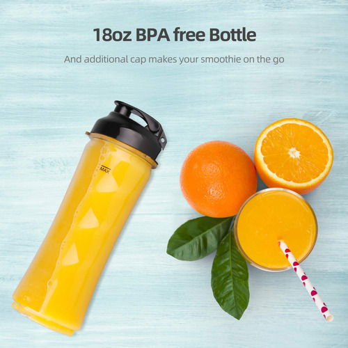 Licuadora Smoothies La Reveuse, Botella Portátil De 300 W Y