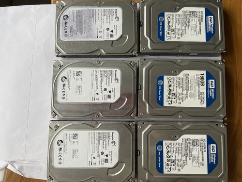 Discos Duros 160 Gb 7200rpm Seagate - Western Digital