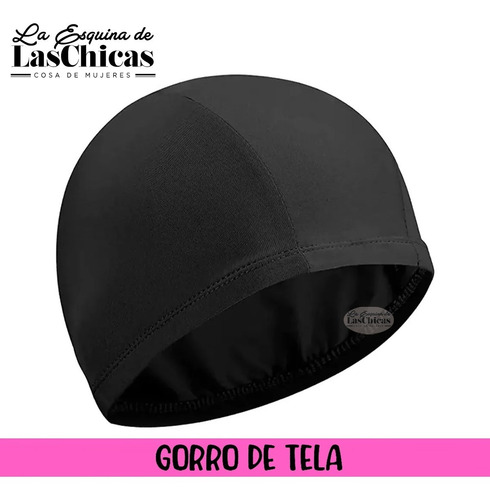 Imagen 6 de 10 de Combo Malla Traje De Baño Natacion Nena + Gorro + Antiparras