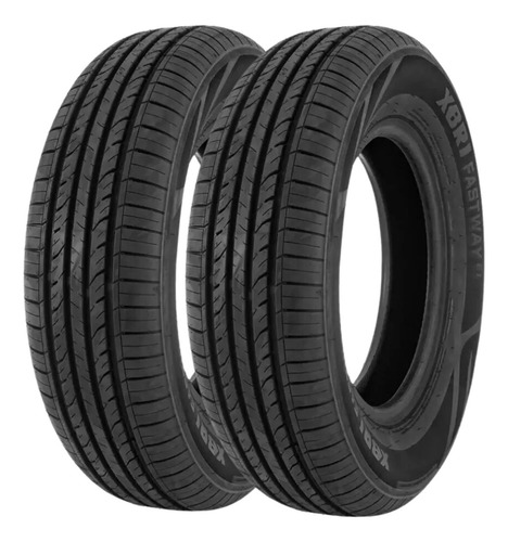 Kit 2x Pneu 175/75r13 Fastway E1 Xbri 85t Aro R13